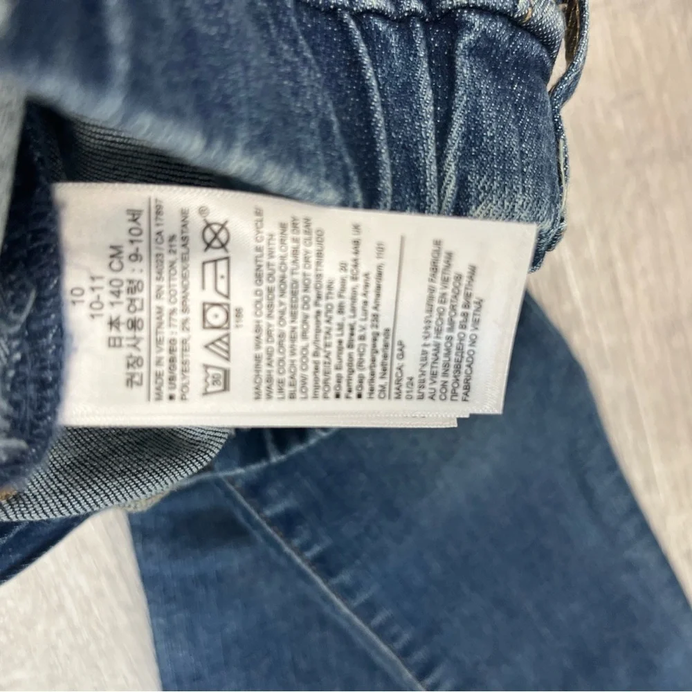 GAP Dark Blue Kids Elastic Waste Jegging